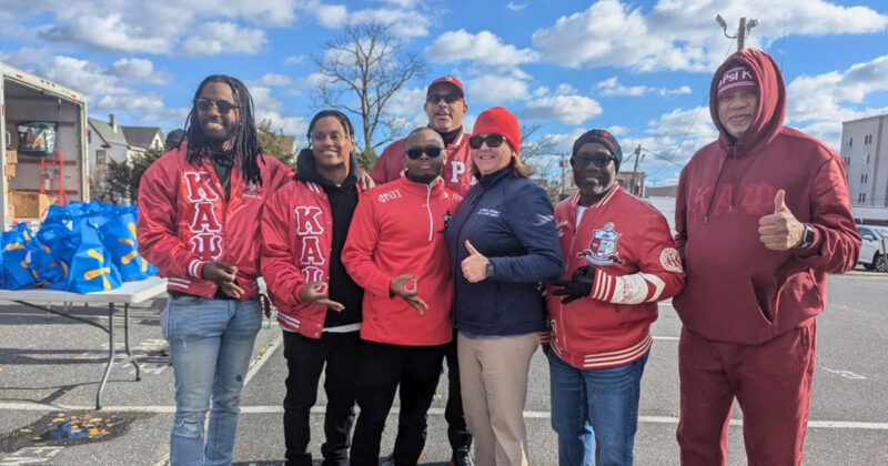 Fraternity helps nearly 400 Atlantic County families eat this Thanksgiving